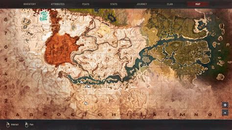 Conan Exiles Interactive Map .